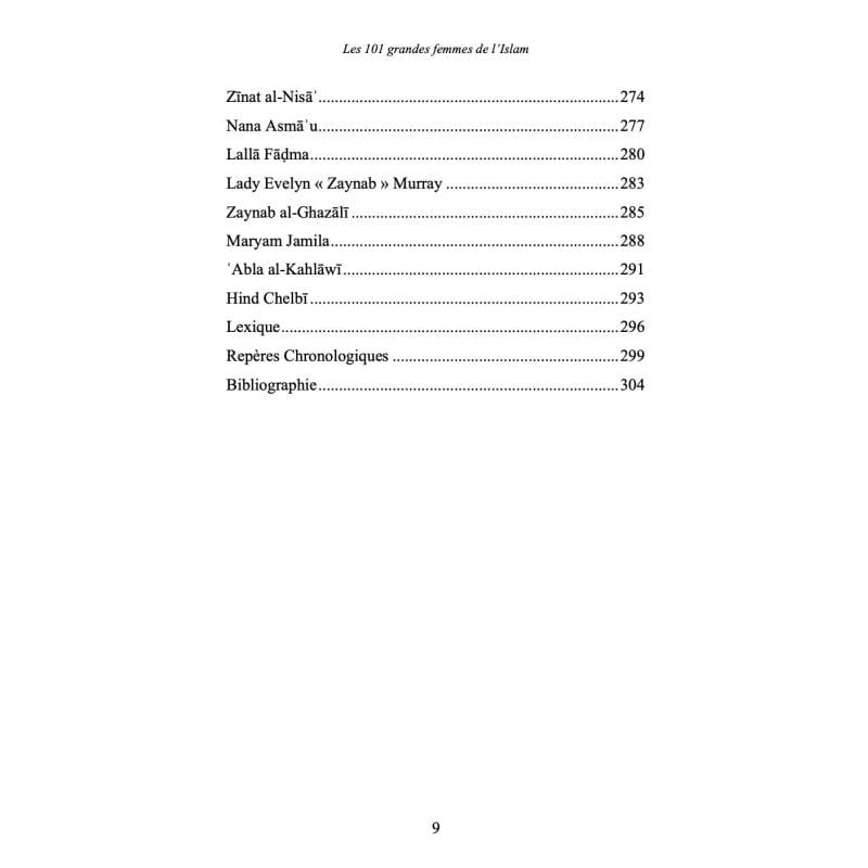 Les 101 grandes femmes de l’Islam Sarrazins Livre Islam Femme 9782493867186 Librairie Musulmane Al-imen