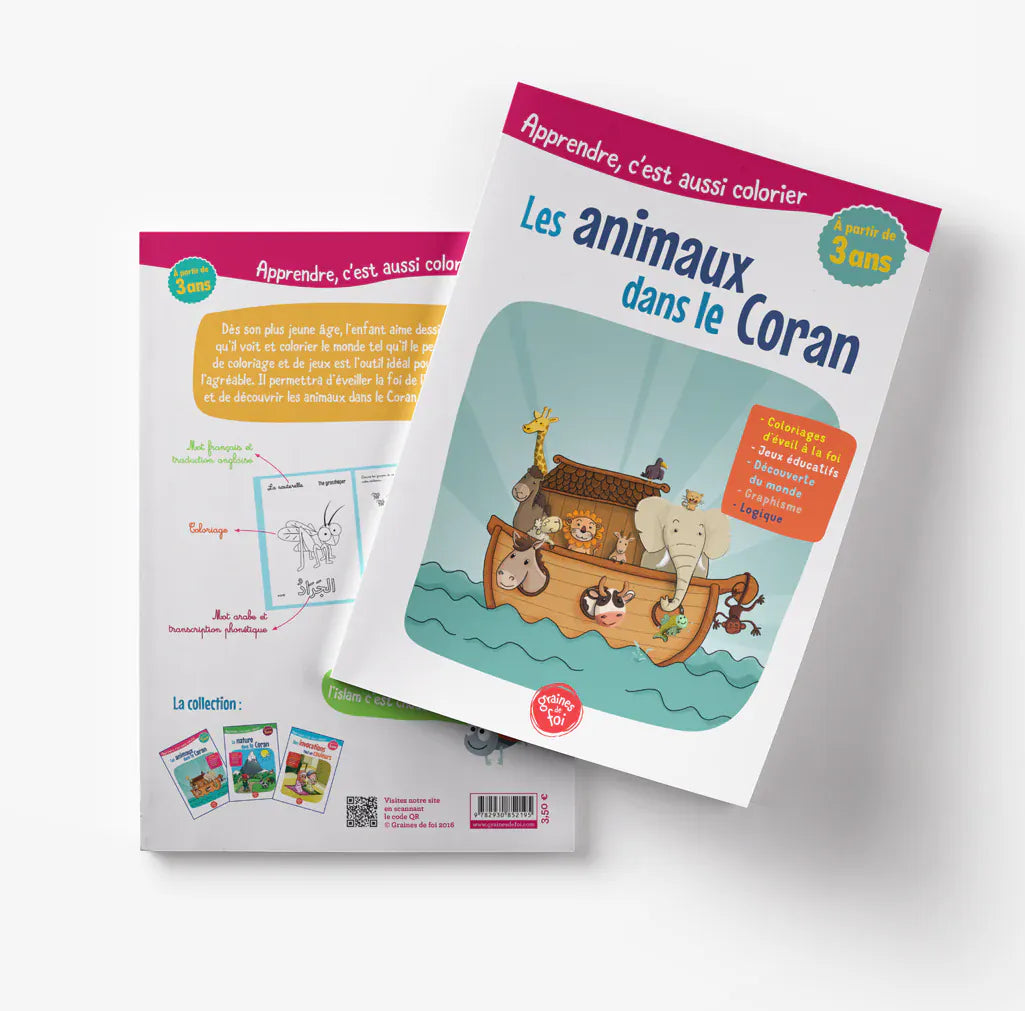 Les animaux dans le Coran -  Graines de Foi Graines de Foi Livre Islam Enfant 9782931070215 Librairie Musulmane Al-imen