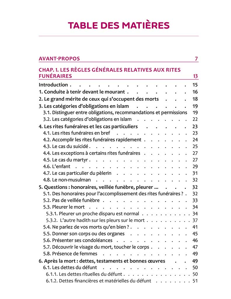 Les rites funéraires islamiques - Éditions Tawhid Tawhid Livre > Islam > Tawhid / Aqidah (Croyance) 9782848624259 Librairie Musulmane Al-imen