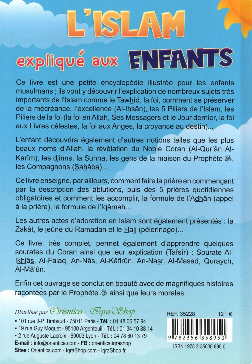 L'Islam expliqué aux enfants des éditions Orientica Al - imen