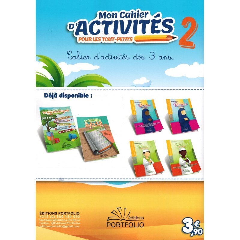 Mon Cahier D'Activités Pour Tout - Petits Dès 3 Ans (Volume 2) Al - imen