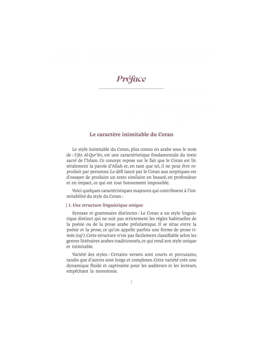 Mon Coran en français expliqué, tafsir - couleur rose (Rigide) - Al Imam Al Imam Livres > Islam > Coran 4444521906799 Librairie Musulmane Al-imen