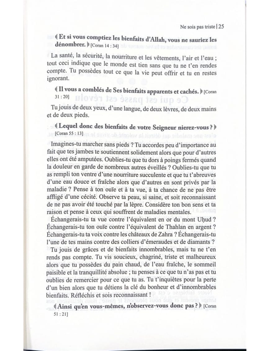 Ne sois pas triste - La Tahzan - Aidh Al Qarni - IIPH - IIPH IIPH Livre Islam Femme 9786035011471 Librairie Musulmane Al-imen