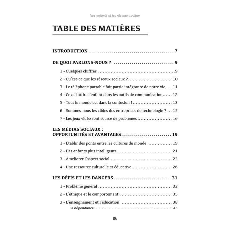 NOS ENFANTS ET LES RÉSEAUX SOCIAUX SENSIBILISER SANS CULPABILISER - Dr ‘Abd al-Karîm Bakkâr - Editions Al-Hadîth Al-Hadîth Livre Islam Mariage 9782875453402 Librairie Musulmane Al-imen
