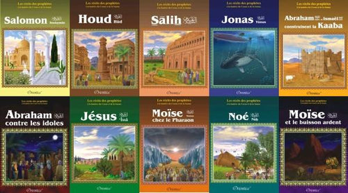 Pack Histoires des Prophètes - 1ère partie (10 livres) : Les récits des prophètes à la lumière du Coran et de la Sunna