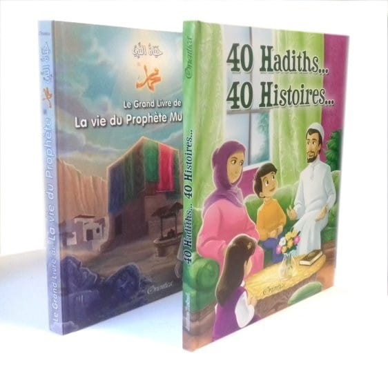 Pack Histoire : 40 Hadiths... 40 Histoires... + Les Histoires des Prophètes Racontés aux Enfants — Orientica | 2 Livres Islam Cartonnés Luxe Orientica Livre > Islam 9782492026072 Librairie Musulmane Al-imen