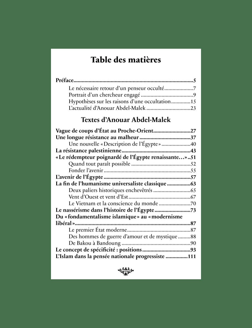 Penser la libération et la renaissance civilisationnelle - Anouar Abdel Malek - Héritage - Al-Bayyinah Al-Bayyinah Livre > Islam > Essai 9782493295552 Librairie Musulmane Al-imen