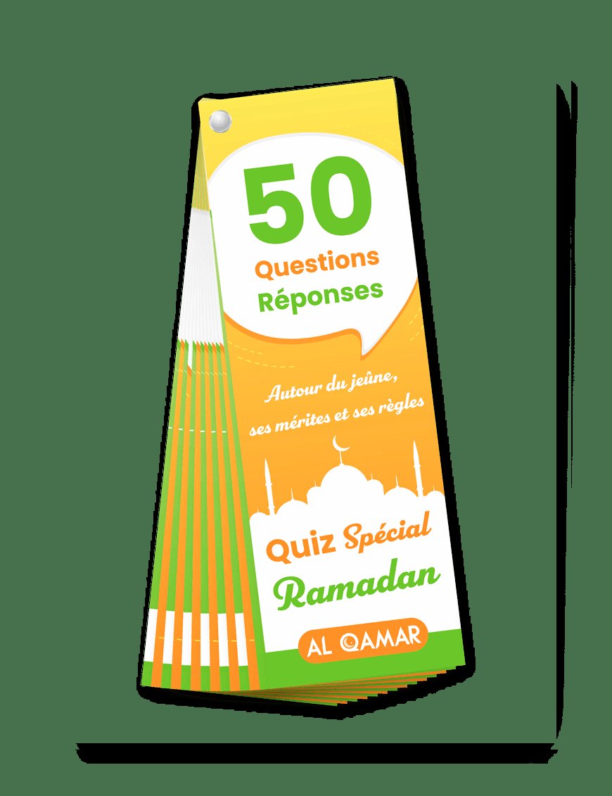 Quiz Spécial Ramadan - 50 Questions & Réponses - Al Qamar - Éditions Al-Qamar Al-Qamar Jeu Islam 9782490681242 Librairie Musulmane Al-imen