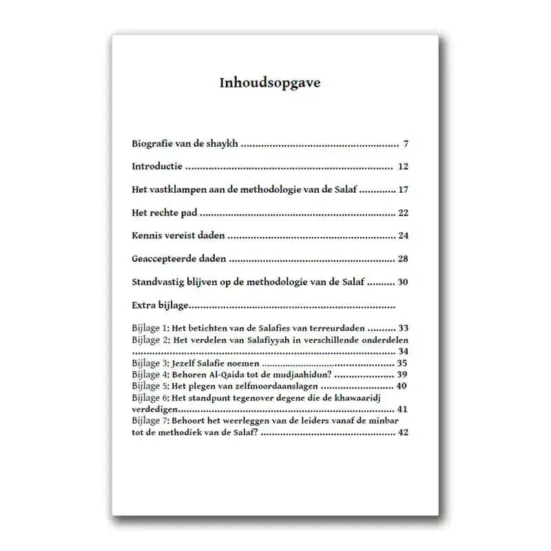 Salafisme - van mythe tot werkelijkheid Nederlands Boeken > Islam 9782875280374 Librairie Musulmane Al-imen