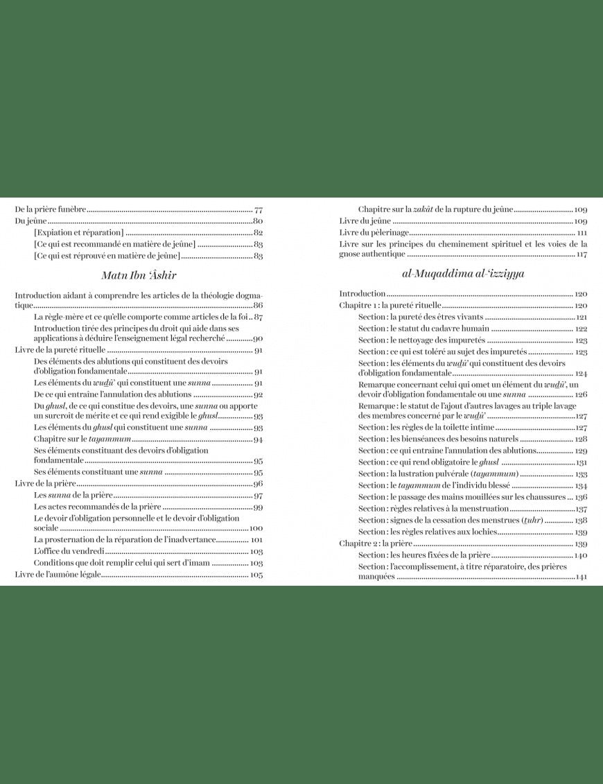 Série d'épîtres du Fiqh Mâlikite (1) - Nouvelle traduction - Al Bayyinah Al-Bayyinah Livre > Islam > Tawhid / Aqidah (Croyance) 9782919455935 Librairie Musulmane Al-imen