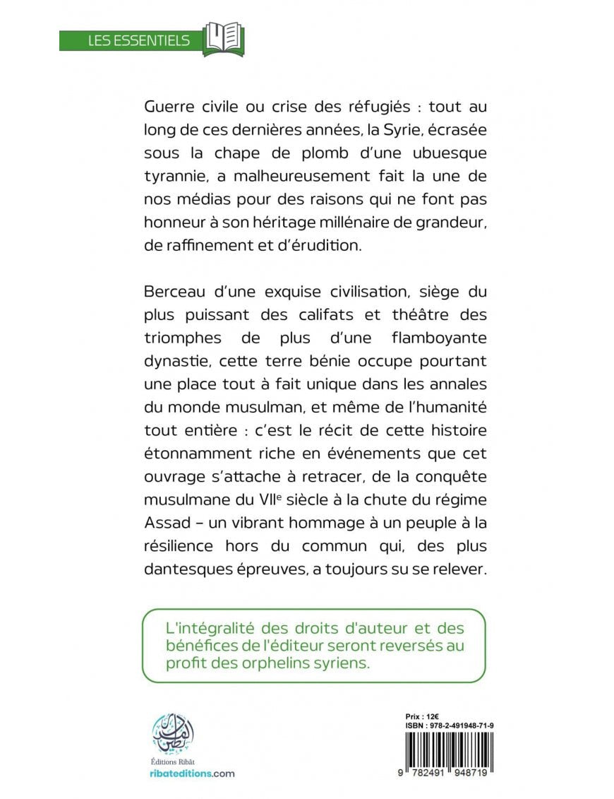 Une brève histoire de la Syrie par ‘Issa Meyer Al - imen