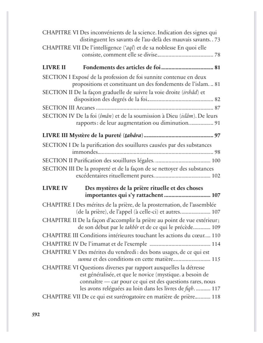 Vivification des sciences de la foi - Abrégé de Ihya 'ulum Al din - Héritage - Al-Bayyinah Al-Bayyinah Livre > Islam > Foi et Spiritualité 9782493295002 Librairie Musulmane Al-imen