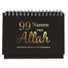 99 Namen van Allah Zwart Kalender - Zijn Schone Namen en de betekennisen