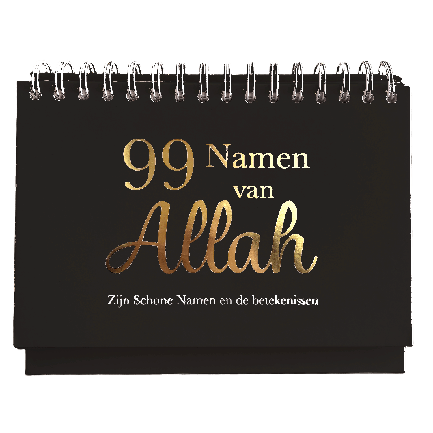 99 Namen van Allah Zwart Kalender - Zijn Schone Namen en de betekennisen