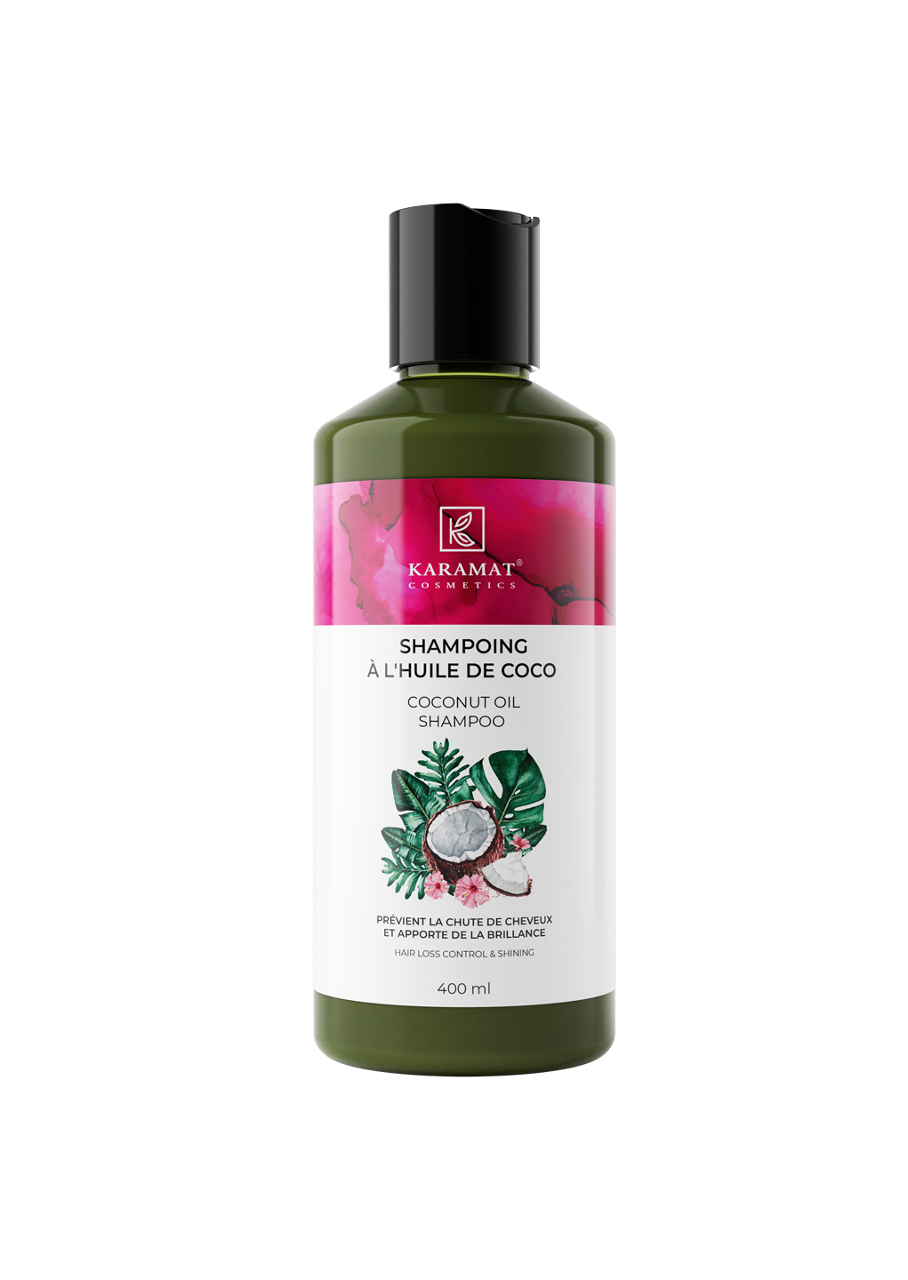 shampooing-a-l-huile-de-coco-karamat-cosmetics-400-ml-apporte-brillance-et-freine-la-chute-de-cheveux