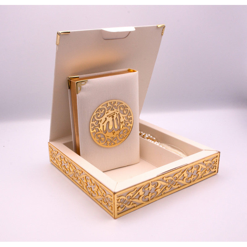 Coffret cadeau Al-imen : Box (Saint Coran Arabe de Poche+Chapelet)