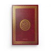 Coran spécial mosquée - Lecture Hafs - Couverture rouge dorée rigide - 12 x 8cm